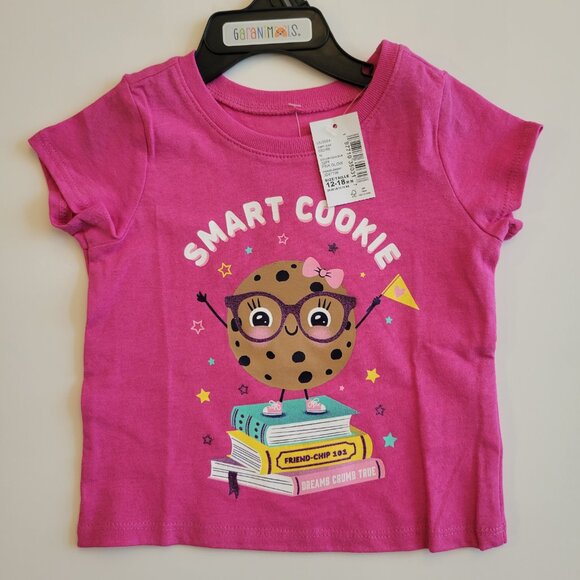 The Children's Place Other - NEW Children's Place Pink Short Sleeve Graphic Tee - Girls 12-18 mths